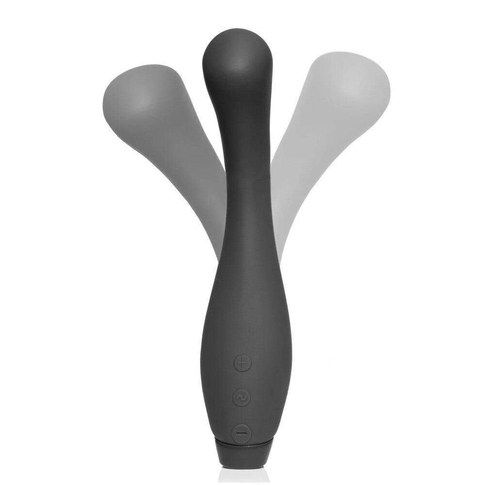 Je Joue Juno Flex G-Spot vibrator in sleek design, showcasing its ergonomic shape and soft silicone texture.
