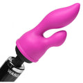 XR Brands XR Wand Essentials Euphoria accessories in vibrant colors, showcasing various attachments and textures.