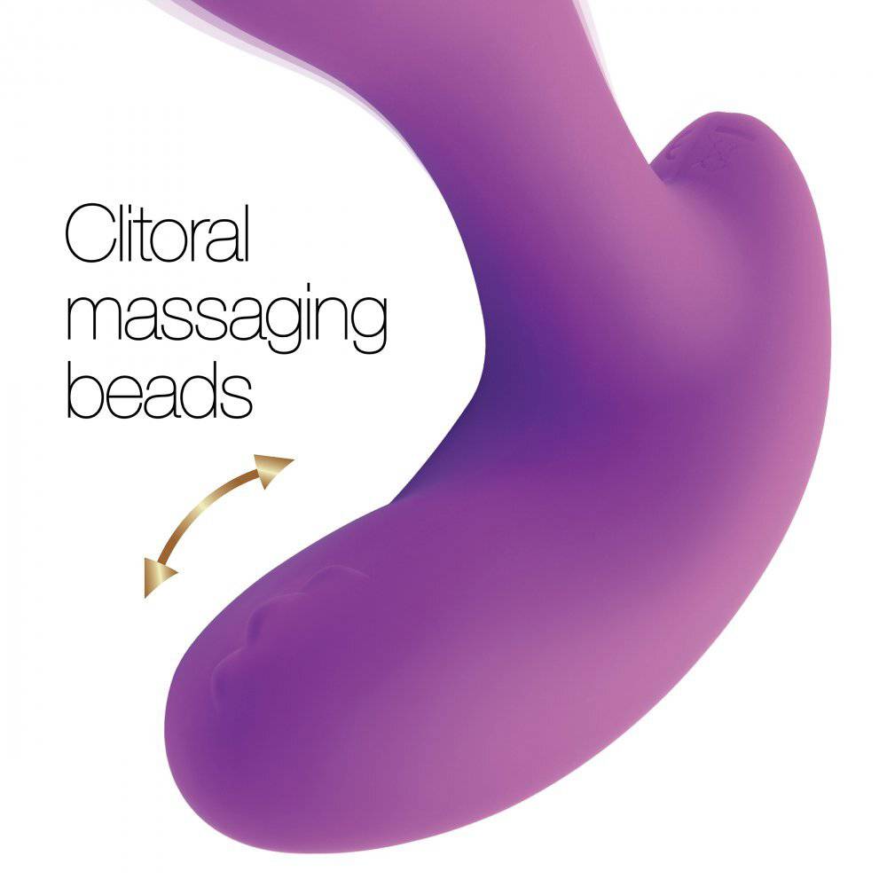 XR Brands XR Inmi 10X GPearl GSpot Stimulator in sleek design with curved shape for targeted stimulation.