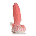 XR Brands Creature Cocks Pegasus Peacker Dildo in vibrant colors with detailed texture and unique shape.