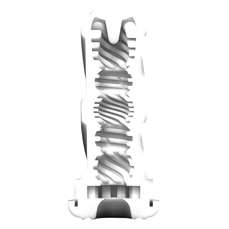 Tenga Air Tech Twist Ripple reusable vacuum cup masturbator with textured design for enhanced pleasure.