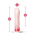 Elegant Morganite by Blush Novelties, showcasing a soft pink hue and smooth, rounded design for enhanced pleasure.