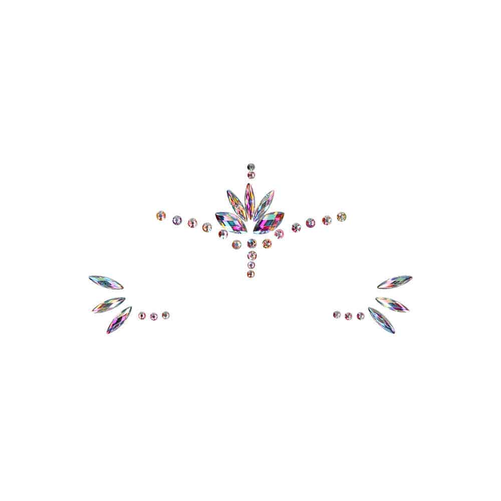 Le Desir Dazzling Eye Contact Bling Sticker by Shots Toys, featuring sparkling gemstones for eye decoration.