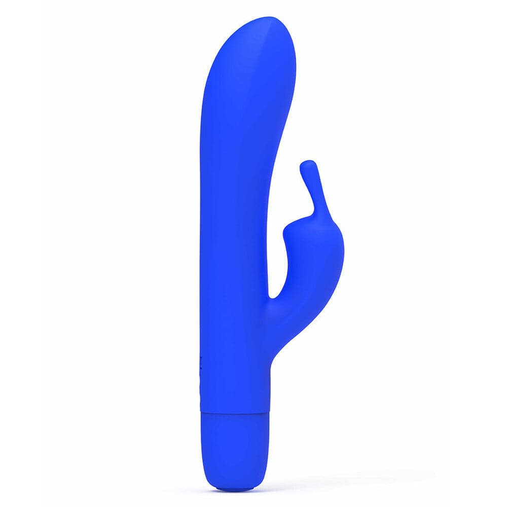 Bswish Bwild Classic Bunny in blue, featuring soft silicone ears and a sleek design for targeted stimulation.