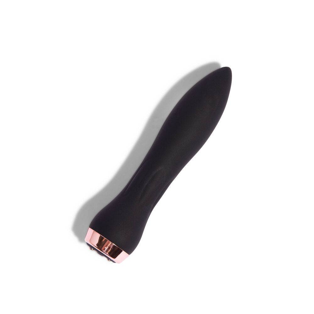 Nu Sensuelle Silikon 60SX AMP Bullet in sleek black, featuring a compact design for targeted stimulation.