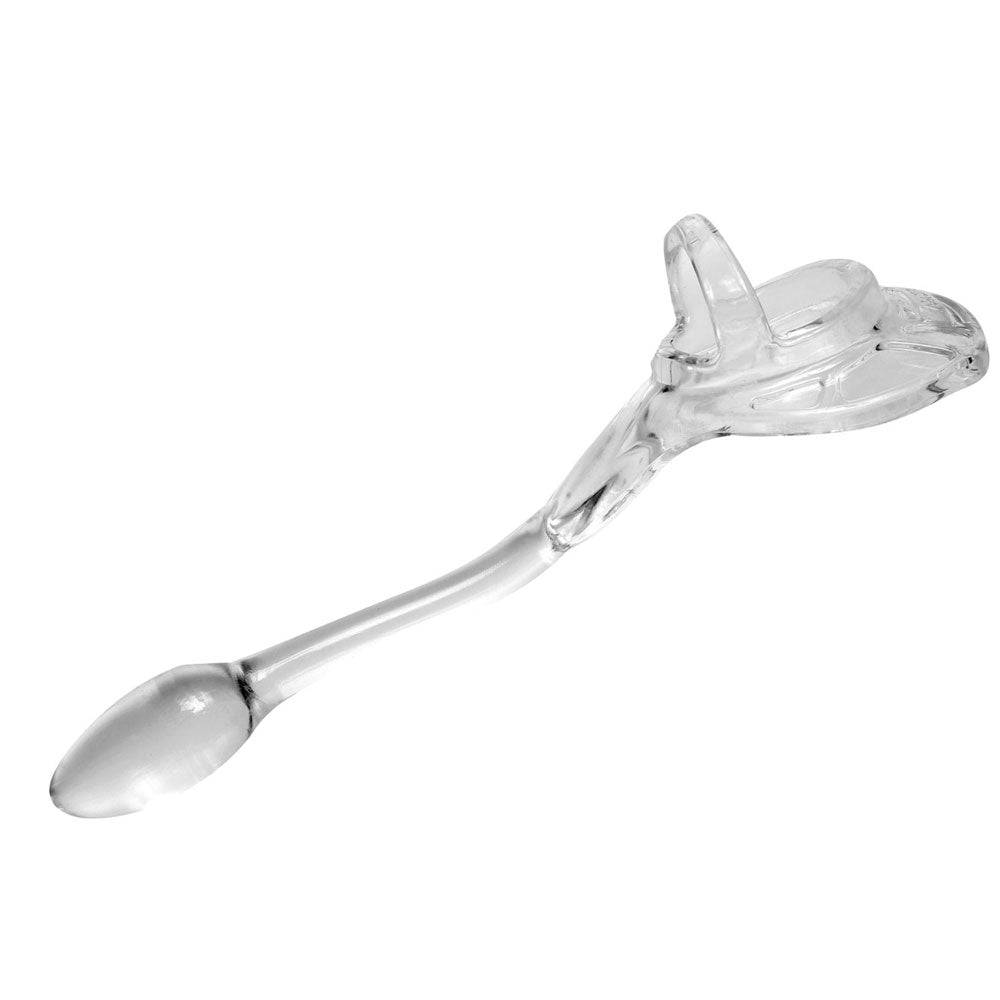 Perfect Fit Armour Tug Lock Clear Small, featuring a durable, transparent design for secure pet play.