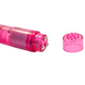 Rosa kraftfull Pocket Mini Vibrator by Various Toy Brands, featuring a sleek design and compact size for discreet use.