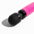 Doxy Wand Massagers hot pink rechargeable magic wand with ergonomic design and flexible head.