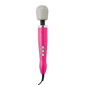 Doxy Wand Massageapparat in pink, featuring a sleek design and rounded massage head for targeted relief.