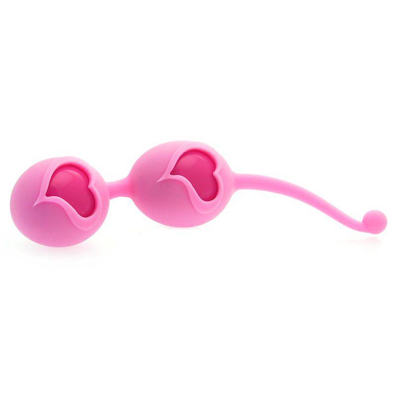 FeelzToys Desi Love Bollar in pink, featuring a smooth, rounded design for enhanced pleasure and comfort.
