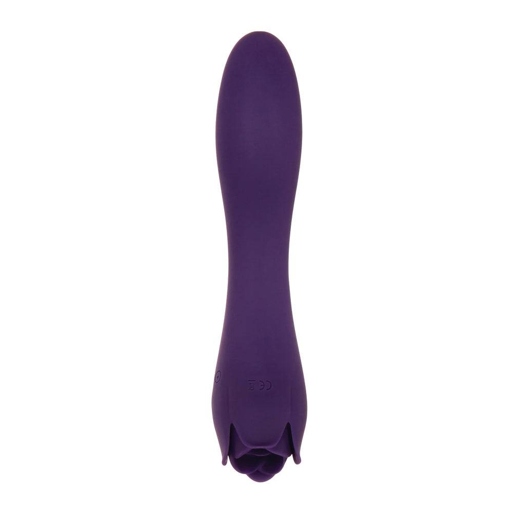 Evolved Thorny Rose massage wand with dual ends, featuring elegant design and textured surface for enhanced relaxation.