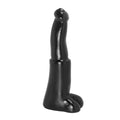 Animhole bull dildo with textured surface and realistic design, featuring a curved shape for enhanced stimulation.