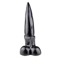 Animhole Wallaby Dildo in soft silicone, featuring a curved shape and textured surface for enhanced pleasure.