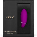 Lelo Luna Smart Bead in deep rose color, featuring a sleek design and smooth surface for intimate pleasure.