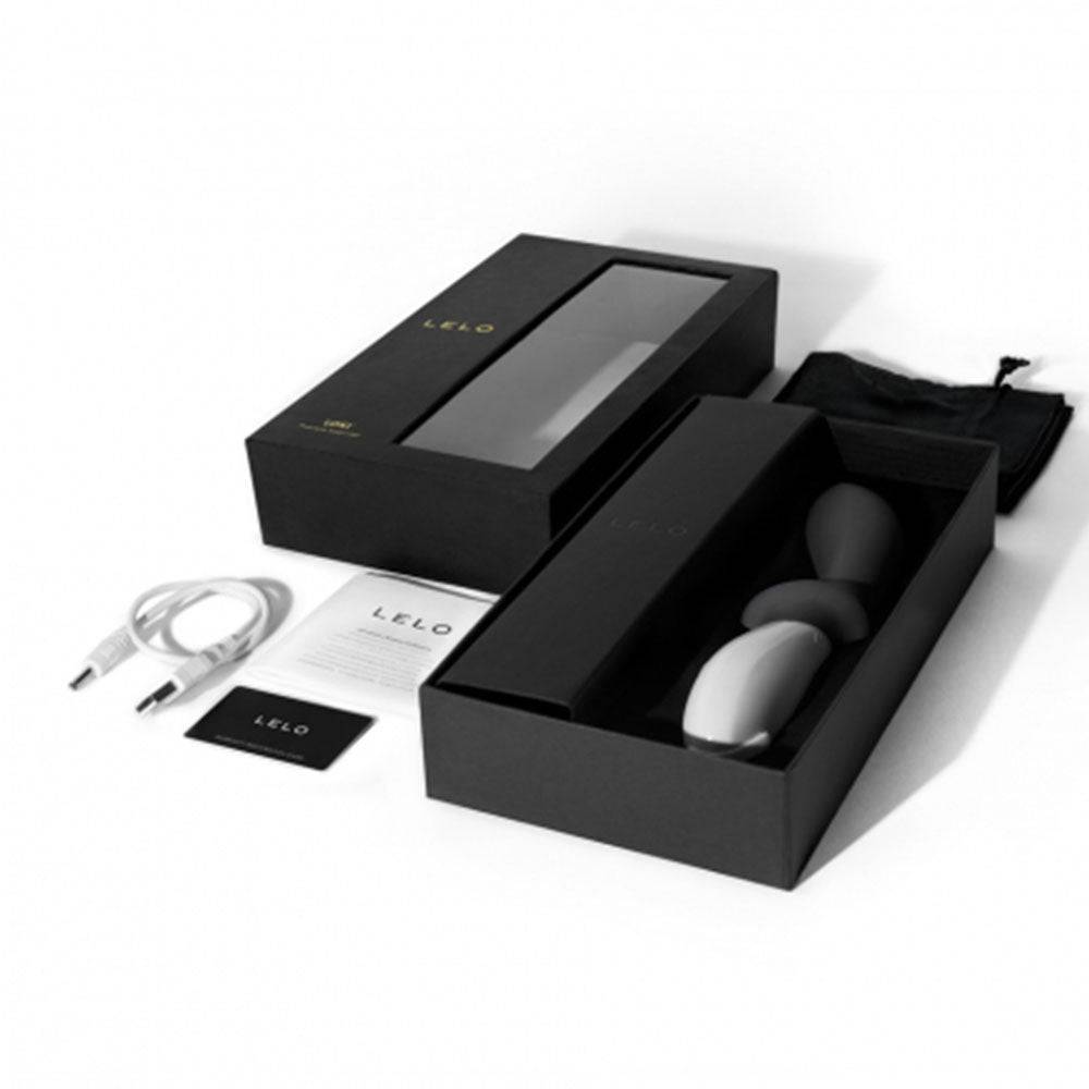 Lelo Loki prostate massager in obsidian black, featuring a sleek design and ergonomic shape for targeted stimulation.