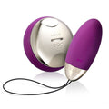 Lelo Lyla 2 deep rose vibrating bullet with sleek design and textured surface, perfect for intimate pleasure.