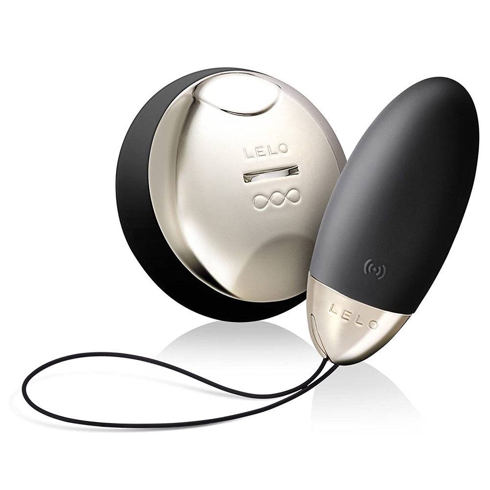 Lelo Lyla 2 vibrating bullet in obsidian black, featuring a sleek design and smooth surface for intimate pleasure.