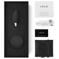 Lelo Lyla 2 vibrating bullet in obsidian black with a sleek design and remote control feature.