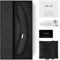 Lelo Elise 2 dual-powered G-spot vibrator in sleek black, showcasing elegant curves and ergonomic design.