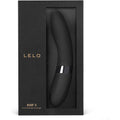 Lelo Elise 2 dual-powered G-spot vibrator in sleek black design, featuring elegant curves and smooth silicone finish.