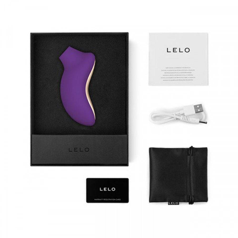 Lelo Sona Cruise 2 in purple, a sleek and modern clitoral vibrator with a curved design for targeted stimulation.