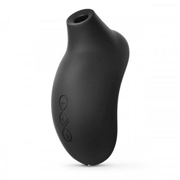 Lelo Sona 2 black clitoral vibrator featuring a sleek design and soft silicone finish.