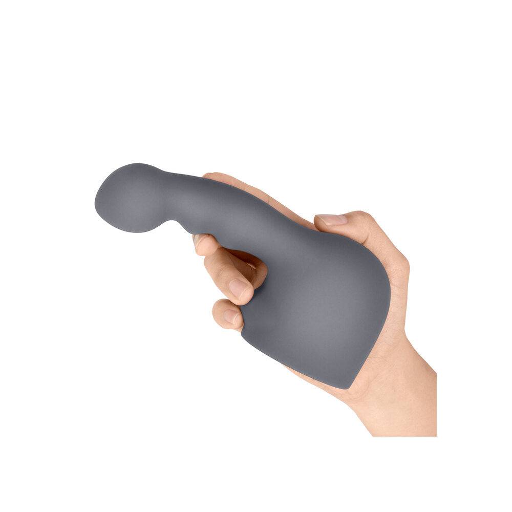 Le Wand Ripple silicone attachment for enhanced sensations, showcasing its textured design and sleek form.