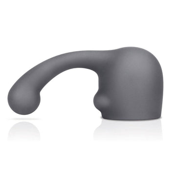 Le Wand Curve silicone attachment in a sleek design, perfect for enhancing personal pleasure experiences.