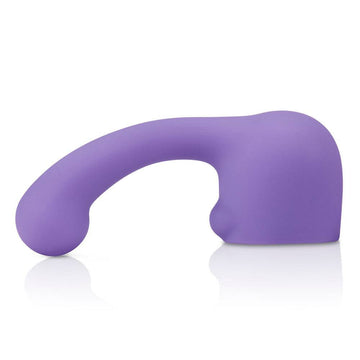 Le Wand Curve viktad silikon Petite Wand-tillbehör, ergonomically designed with a smooth finish for targeted pleasure.