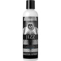 XR Brands Master Series Jizz scented lubricant bottle with sleek design, featuring a secure cap and clear liquid.