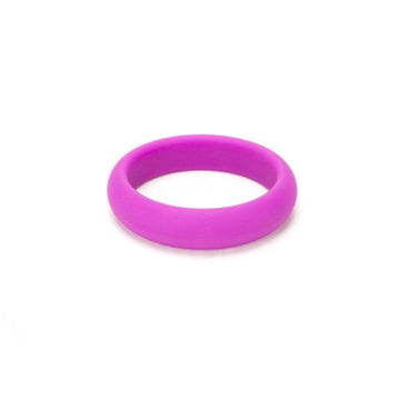 Me You Us 50mm silicone ring in a vibrant color, showcasing a smooth, flexible design for comfortable wear.