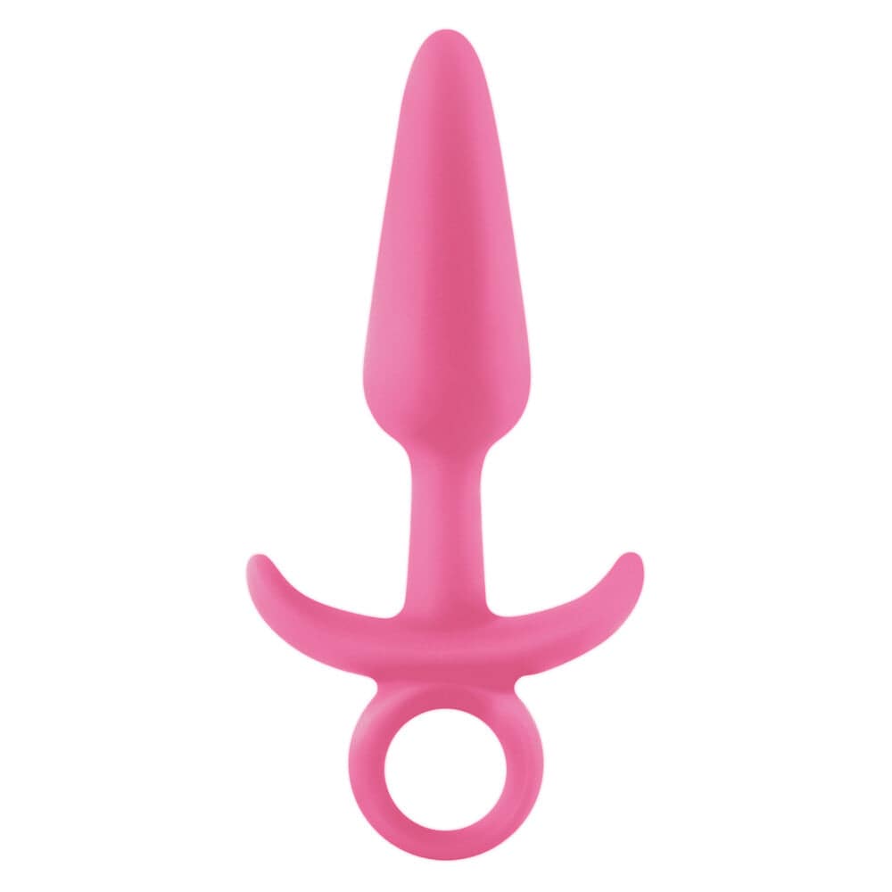 Small FireFly Prince Butt Plug by NS Novelties, featuring a tapered design and vibrant glow-in-the-dark finish.