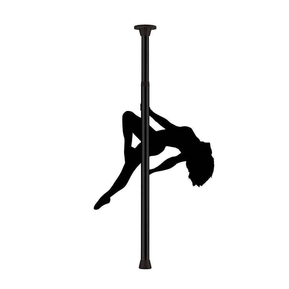 Black Ouch Svart dance pole by Shots Toys, featuring a sleek design and sturdy construction for pole dancing.