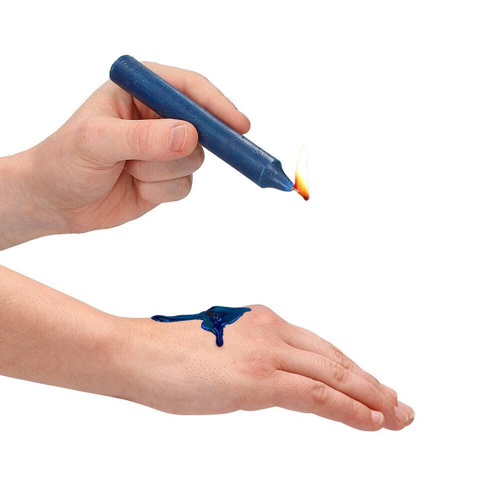 Shots Toys Retande vaxljus 4-pack små featuring colorful candle designs in various shapes and sizes.