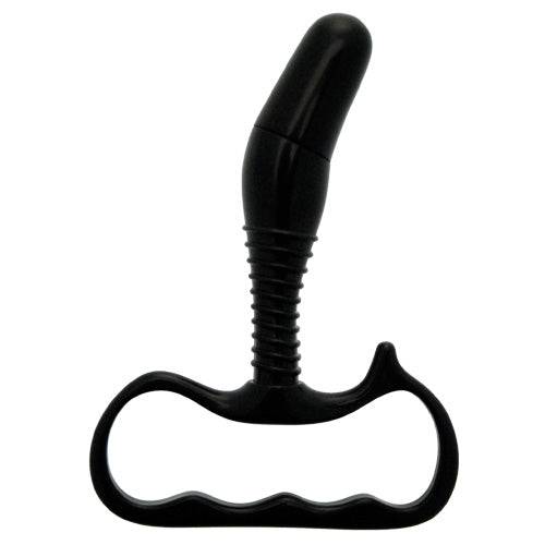 Vibrating prostate stimulator by PipeDream, featuring a curved design and textured surface for enhanced pleasure.