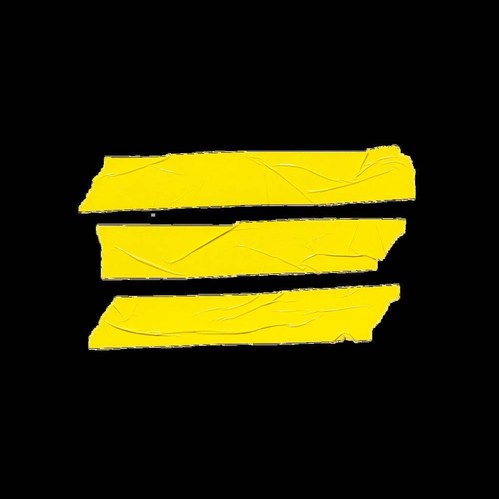 Ouch Xtreme Bondage Tejp in vibrant yellow, 57FT roll, showcasing strong adhesive for bondage and restraint play.