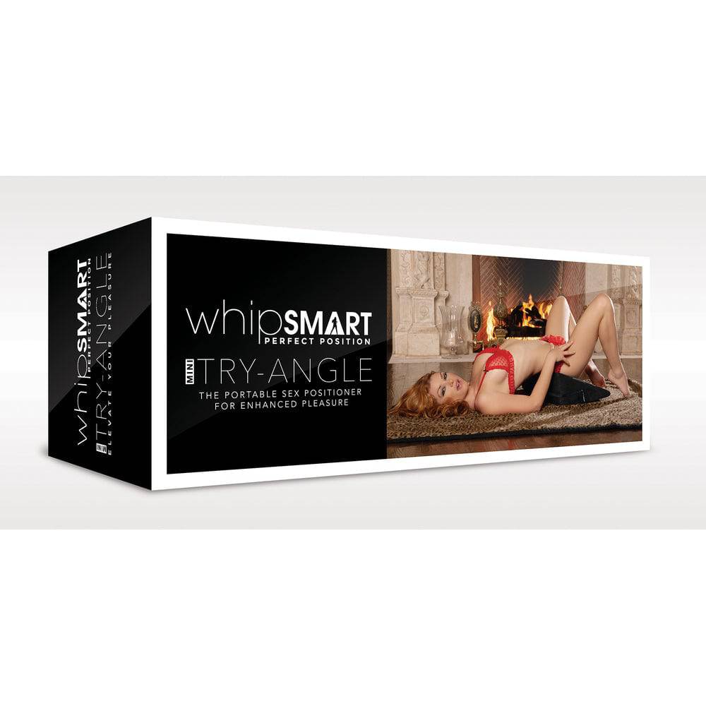 Whipsmart Mini Try Angle Sex Positioner with a unique triangular shape for enhanced comfort and support.