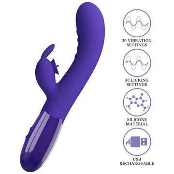 Pretty Love Cerberus Youth Kanin Vibrator in vibrant colors with ergonomic design and textured surface for enhanced pleasure.