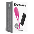 Love To Love remote-controlled egg toy in vibrant pink with textured surface and sleek design, ideal for intimate pleasure.