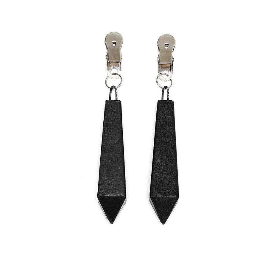 Rimba 250g long nipple clamps featuring adjustable weights for enhanced stimulation and comfort.