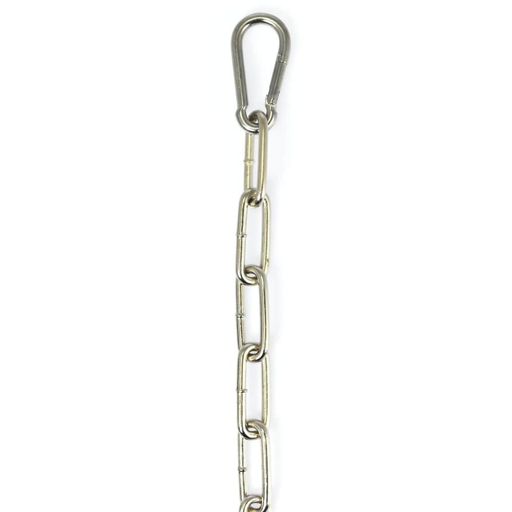 Rimba 200cm chain with hooks, featuring a sturdy design and metallic finish, ideal for various hanging applications.