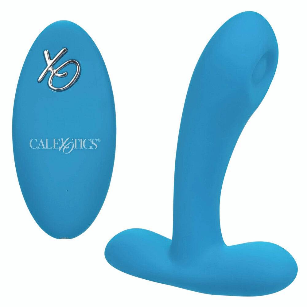 California Exotic Fjärrstyrd pulserande Pleaser Vibrator in sleek design with ergonomic shape and remote control feature.