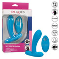 California Exotic Fjärrstyrd pulserande Pleaser Vibrator in sleek design with remote control for enhanced pleasure.