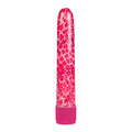 California Exotic Rosa leopard massage vibrator with a sleek design and textured surface for enhanced pleasure.