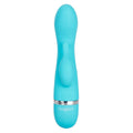 California Exotic Foreplay Frenzy G-Spot vibrator featuring a curved design and soft silicone texture for targeted stimulation.