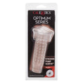 California Exotic Optimum Series stroker pump sleeve with soft texture and realistic design for enhanced pleasure.