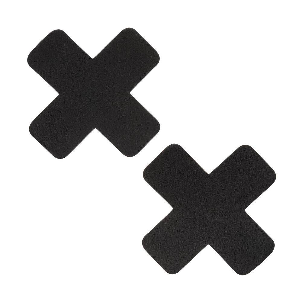 California Exotic Boundless 2 X nipple pasties with a sleek design and soft finish, ideal for discreet coverage.