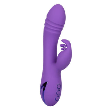 California Exotic West Coast Wave Rider vibrator and clitoral stimulator in vibrant colors, showcasing its ergonomic design.