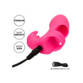 California Exotic Marvelous Pleaser Rabbit Finger Vibrator in vibrant colors with ergonomic design for targeted pleasure.
