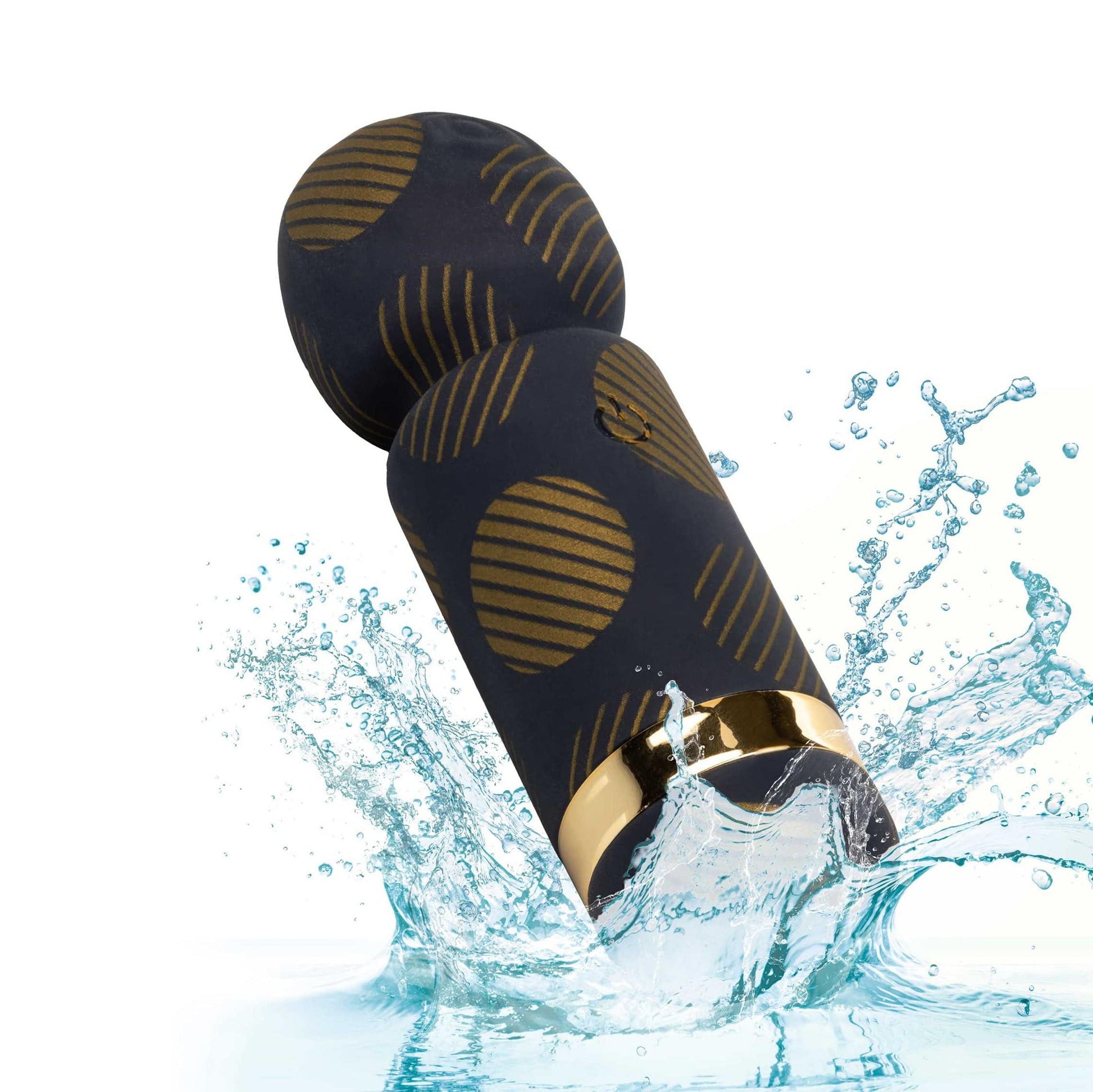 California Exotic Naughty Bits Lit Clit Teenie Weenie Wand in vibrant colors, featuring a compact design and textured surface.